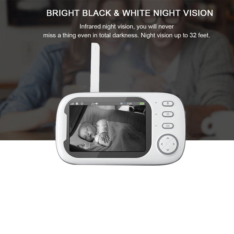 ABM600 3.5 inch Wireless Video Night Vision Baby Monitor Security Camera, ABM600 ABM600 3.5 inch Wireless Video Night Vision Baby Monitor Security Camera, ABM600